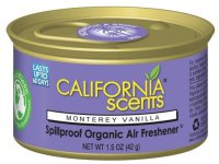 CALIFORNIA CAR SCENTS Luchtvefrisser California Blikje - Monterey Vanilla