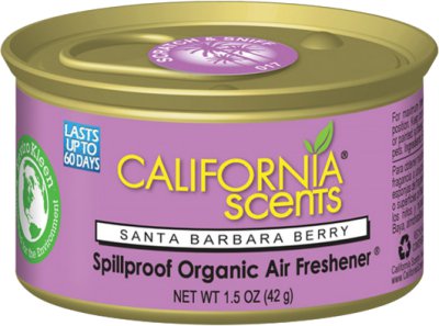 CALIFORNIA CAR SCENTS Air Freshener California Can - Santa Barbara Berry