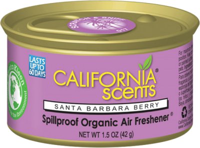 CALIFORNIA CAR SCENTS Luchtvefrisser California Blikje - Santa Barbara Berry