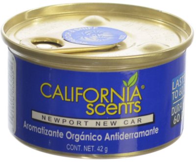 CALIFORNIA CAR SCENTS Luchtvefrisser California Blikje - Newport New Car