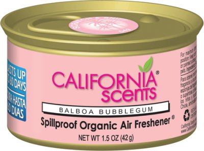 CALIFORNIA CAR SCENTS Luchtvefrisser California Blikje - Balboa Bubblegum