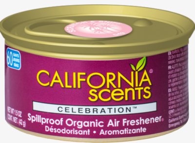 CALIFORNIA CAR SCENTS Air freshener California Can - Celebration