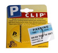 DEFA Clip Porte-billets Pour Pare-brise De Voiture, 8 Cm