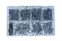 ASSORTIMENT RIVETS AVEUGLES STANDARD ET TÊTE LARGE 475 PIÈCES (1PC)