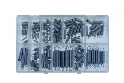 ASSORTMENT OF EXTENSION SPRINGS DIN2097 140 PCS (1)