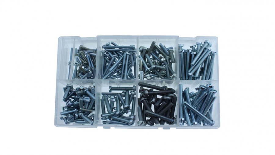 ASSORTIMENT METAALSCHROEVEN DIN84 160-DELIG (1ST)