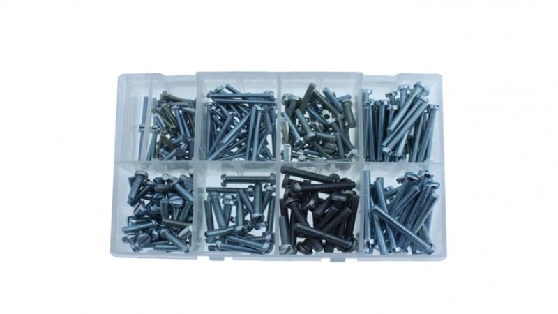 ASSORTIMENT METAALSCHROEVEN DIN84 160-DELIG (1ST)