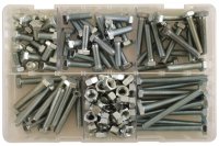 ASSORTMENT OF STUDS + NUTS M8 150 PCS (1)