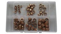 ASSORTIMENT ÉCROUS D’ÉCHAPPEMENT M6 : M12 60 PIÈCES (1PC)