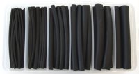 ASSORTMENT PRO SHRINK TUBE 2:1 BLACK 170 PCS (1PCS)