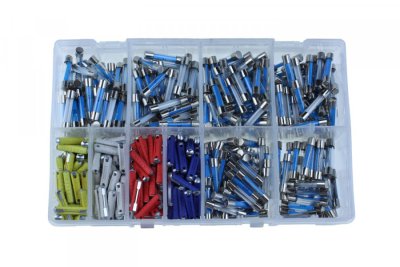 GLASS + CERAMIC FUSE ASSORTMENT 480 PCS (1)