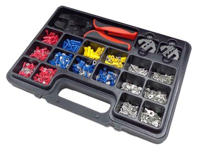 ASSORTMENT FOR CABLE LUGS + TOOL 1000 PCS (1)