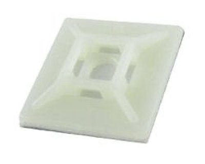 STICKY PADS WHITE 12X12MM (100PCS)