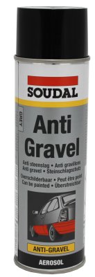 SOUDAL Anti Gravel Grijs, Spuitbus 500ml