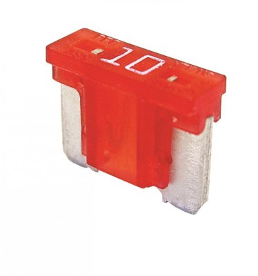 MINI LOW PROFILE PLUG FUSE 10A (5PCS)