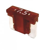 MINI LOW PROFILE PLUG FUSE 7,5A (5PCS)