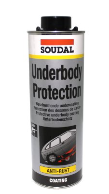 SOUDAL Underbody Zwart, 1kg