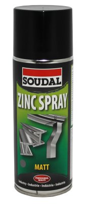 SOUDAL Zink Spray Grijs, Spuitbus 400ml