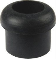 PVC TRANSIT HOLE OPEN BLACK 12X17X20MM (h=11/17) (25)