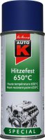 AUTO-K Hittebestendig Mat Blauw 650 °c, Spuitbus 400ml