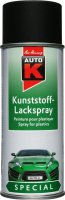 AUTO-K Peinture Plastique/pare-chocs Noire, Aérosol 400ml