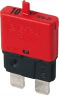 FUSE CIRCUIT BREAKER UP TO 32V H=34MM ATO RED 10A (1ST)