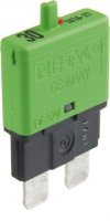 FUSE CIRCUIT BREAKER UP TO 32V H=34MM ATO GREEN 30A (1ST)