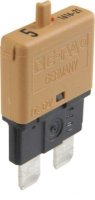 FUSE CIRCUIT BREAKER UP TO 32V H=34MM ATO LIGHT BROWN 5A (1ST)
