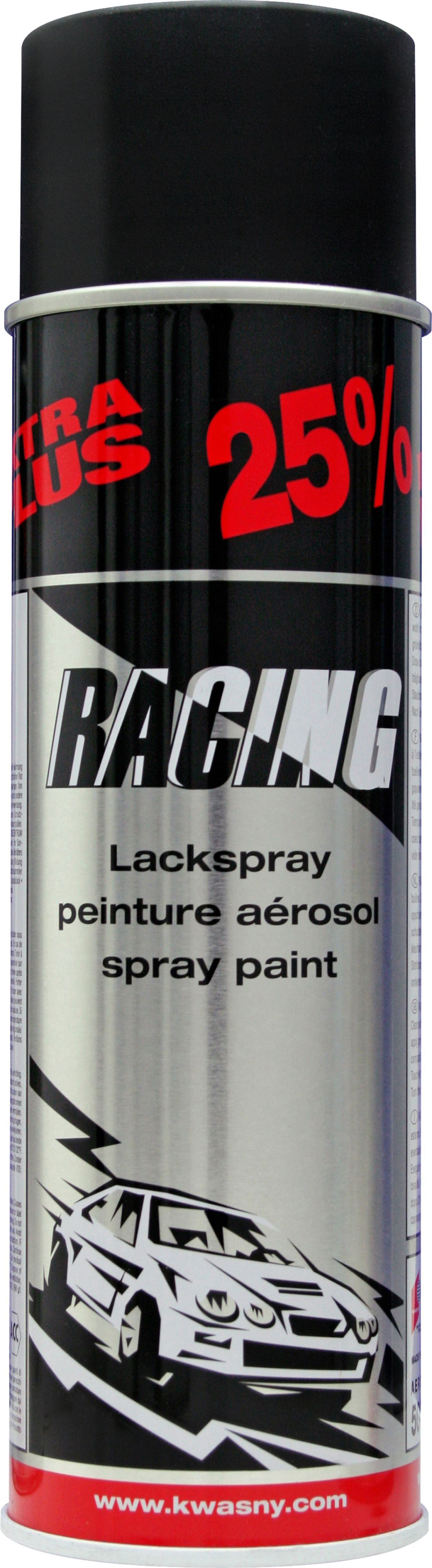AUTO-K Racing Mat Zwart, Spuitbus 500ml