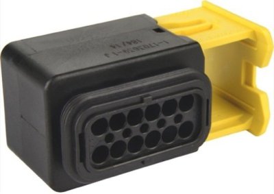 HDSCS CONNECTOR HOUSING MCP #1.5 12-PIN (1PCS)