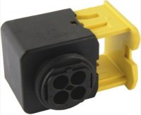 HDSCS CONNECTOR HOUSING MCP #2.8MM 4-PIN (1)