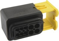 HDSCS CONNECTOR BEHUIZING MCP 6X#1,5 4X#2,8MM 10-POLIG (1ST)