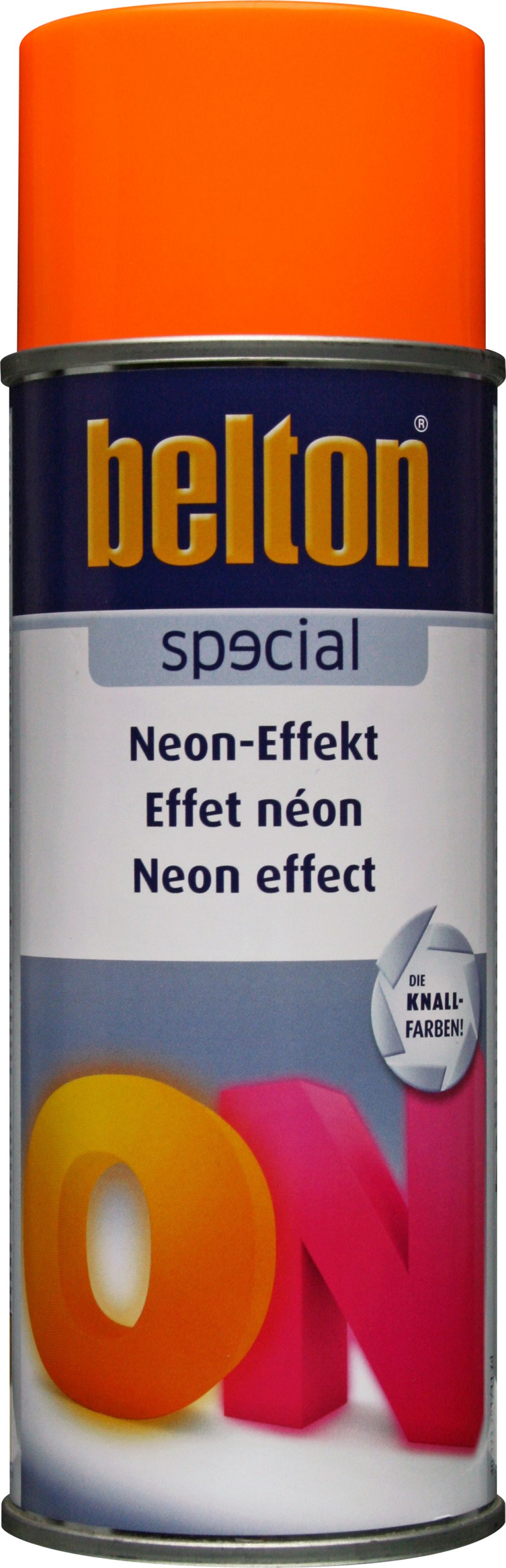 BELTON Neon/fluorescerende Oranje Verf, Spuitbus 400ml
