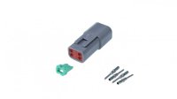 DEUTSCH PLUG DT-04-4P 4-PIN MAN SET (1PCS)