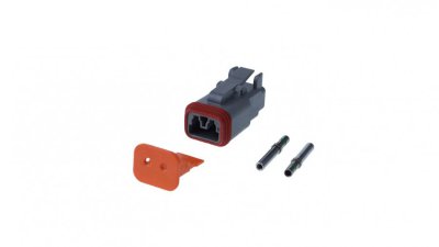 DEUTSCH PLUG DT-04-2S 2 PIN FEMALE SET (1)