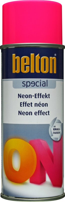 BELTON Neon/fluorescerende Roze Verf, Spuitbus 400ml