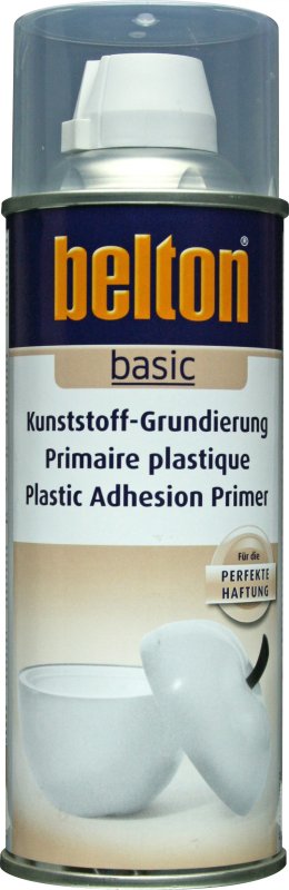 BELTON Kunststof Primer Transparant, Spuitbus 400ml