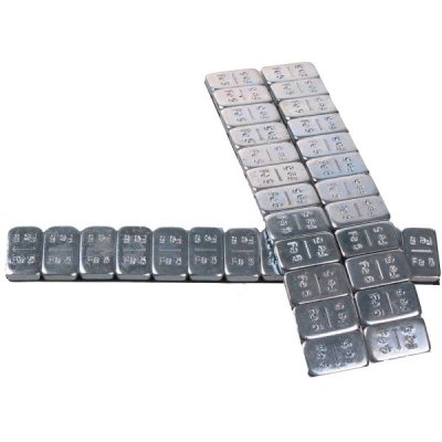 ADHESIVE WEIGHTS ZINC PLATED FE-VZ 4X5/4X10 GR (100PCS)