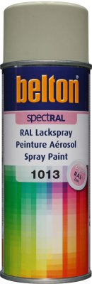 BELTON Bombe Aérosol Ral 1013 Haute Brillance, 400ml