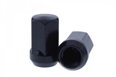WHEEL NUT BLACK CLOSED M14X1,50-34 CONICAL 60° HEX19 (1)