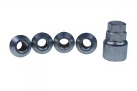 LOCKNUT SET 4 PIECES M12X1,5 + CAP17 (1)