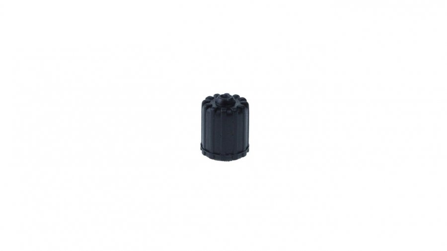 VENTIELDOP TPMS VENTIEL MET AFDICHTING ZWART (100ST)