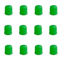 VALVE CAP VG8 STANDARD GREEN (100PCS)