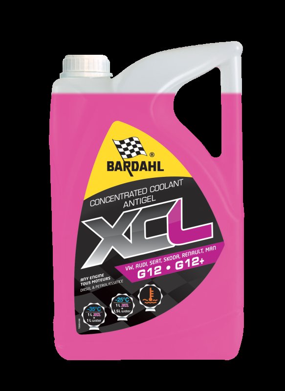 BARDAHL Xcl Antivries G12/g12+, 5l