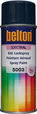 BELTON Bombe Aérosol Ral 5003 Haute Brillance, 400ml