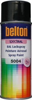 BELTON Spray can Ral 5004 Gloss, 400ml