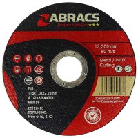 ABRACS 3* CUT-OFF WHEEL STEEL/STAINLESS STEEL PROFLEX 115X1,0X22,2 TIN (1)