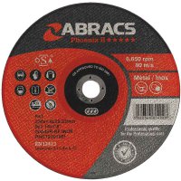 ABRACS 5* CUT-OFF WHEEL STEEL/STAINLESS STEEL 50X1,0X22,2 (1)