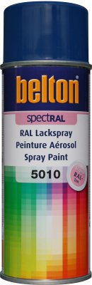BELTON Spray can Ral 5010 gloss, 400ml