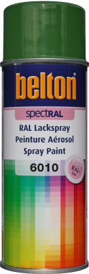 BELTON Bombe Aérosol Ral 6010 Haute Brillance, 400ml